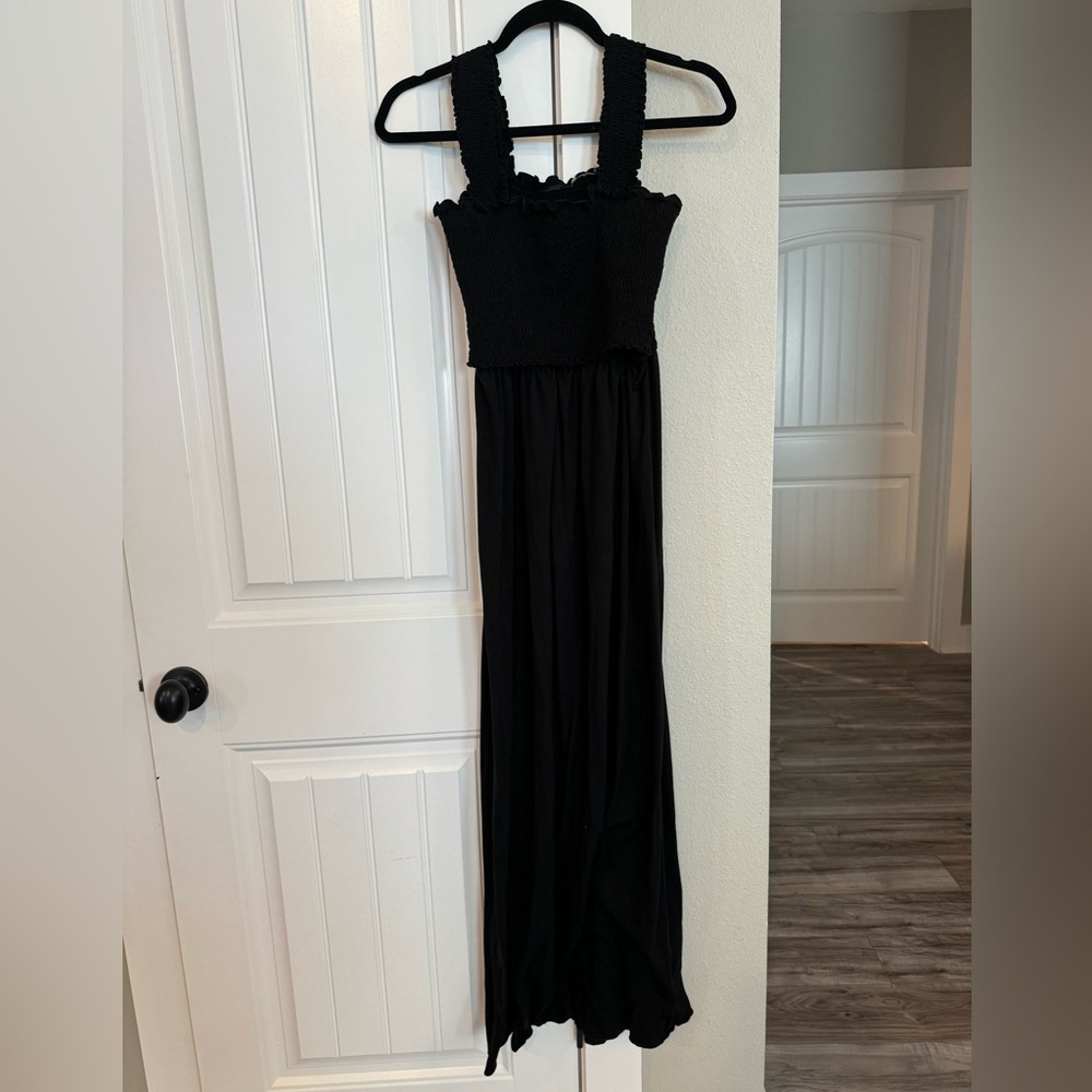 Nursing Queen Size M Maxi Nursing Dress Smocked Top